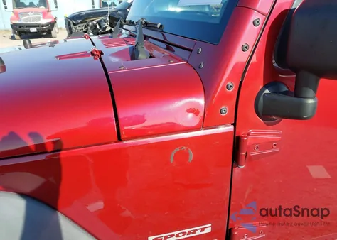 2012 Jeep Wrangler Sport из США, поврежденный, VIN 1C4GJWAG2CL143481